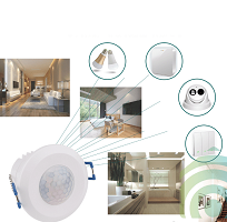  Công tắc cảm biến âm trần ( cảm biến hiện diện) Simon 45E304