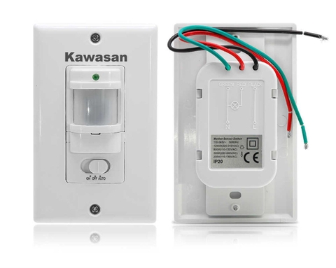 CÔNG TẮC CẢM ỨNG CHUYỂN ĐỘNG HỒNG NGOẠI ÂM TƯỜNG KAWASAN SS20C3
