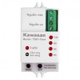Công Tắc Cảm Ứng Ánh Sáng Hẹn Giờ Kawasan TS01-TIME