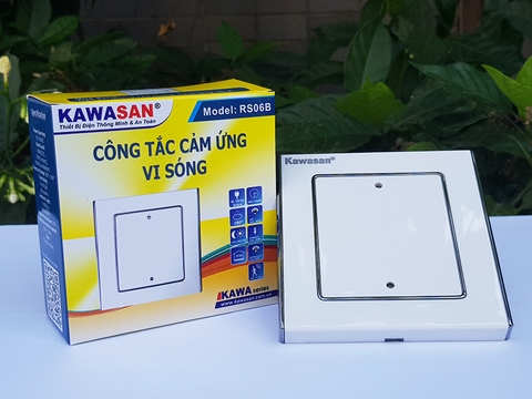 CÔNG TẮC CẢM ỨNG VI SÓNG CHUẨN VUÔNG KAWASAN RS06B