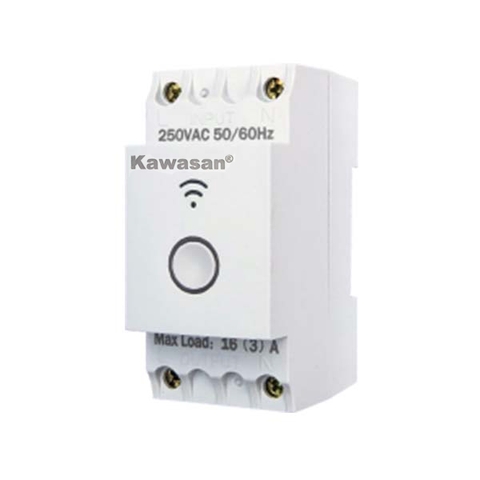 Công Tắc Thông Minh Wifi Thanh Ray Kawasan CB20A WIFI