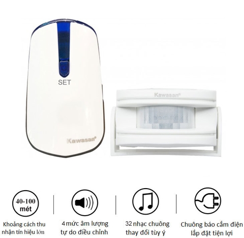 BÁO KHÁCH KHÔNG DÂY Kawasan I618A