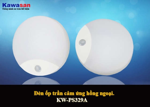 Đèn ốp trần Cảm Biến Hồng Ngoại Kawasan PS329A-10W