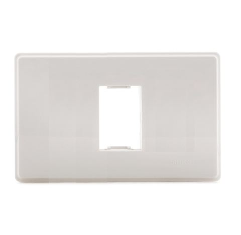 Khung ngang 120x74mm (khung bên trong 72x36mm) màu trắng Simon 51A H118