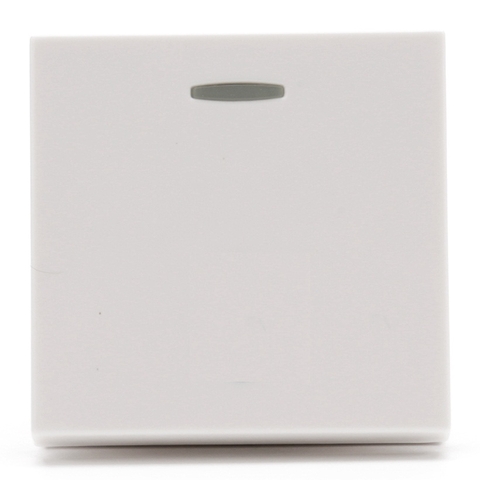 Công tắc trung gian đơn có dải phản quang (M module) màu trắng Simon 51A H26