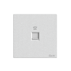 Bộ Ổ cắm điện thoại đơn màu trắng Simon S6 585214