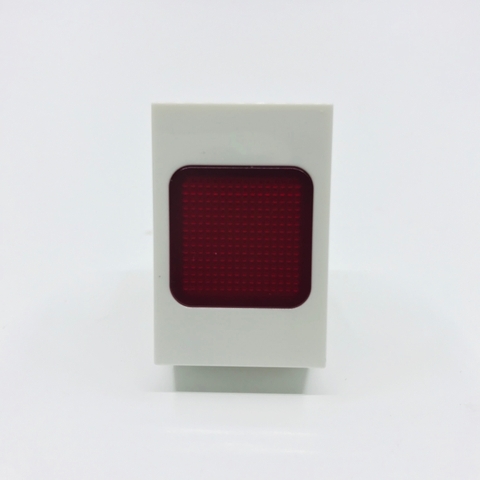 Đèn báo LED (Màu xanh) màu trắng Simon 51A H603