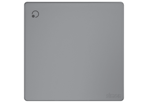 Bộ đơn 2 chiều Simon K3 màu xám chuẩn đế vuông 571012-61