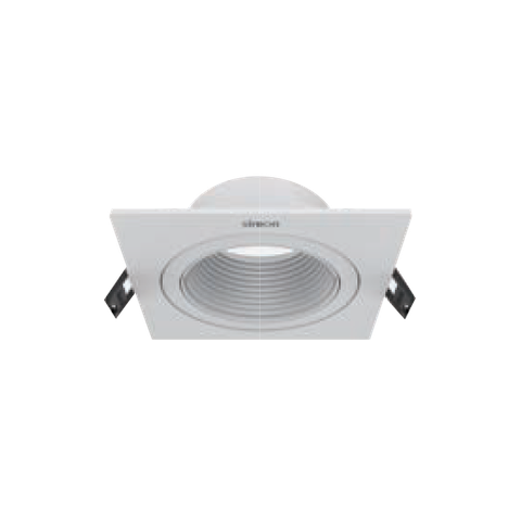 Mặt viền đơn có gân lõm đèn Spotlight KC1 Simon N0424-0279