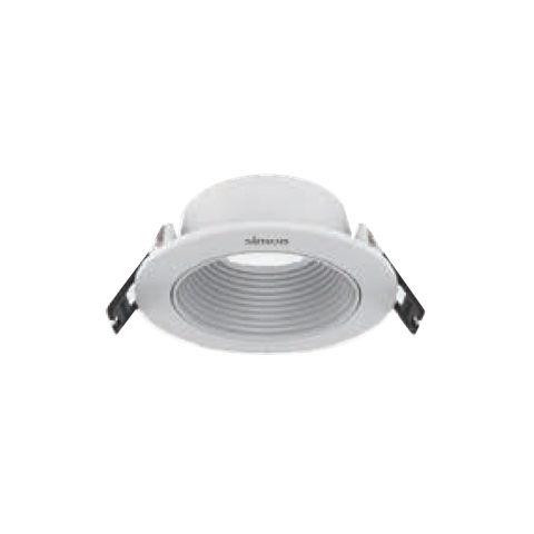 Mặt viền đèn Spotlight KC1 màu Bạc Simon N0424-0393