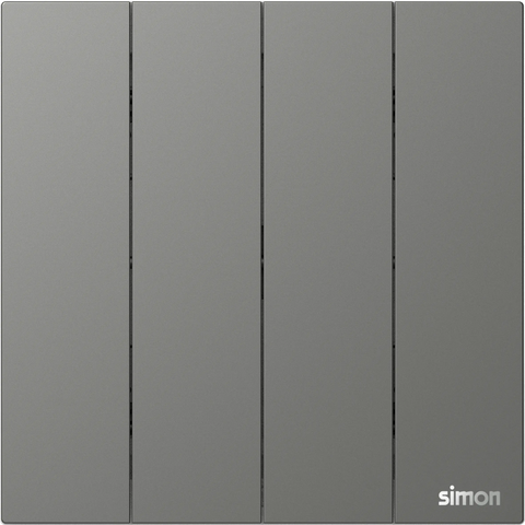 M7 AIR- Bộ công tắc bốn 1 chiều (Platinum Grey) Simon M7 661041-6Q