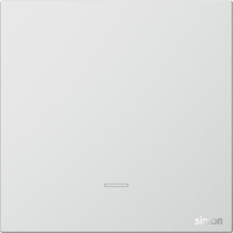 M7 AIR- Bộ công tắc 20A 2 cực có đèn LED (With earth bond) (Platinum Sliver) Simon M7 662025-6R