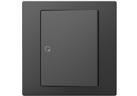  Bộ công tắc đơn 2 chiều 16AX  chuẩn vuông màu Xám (Grey) Cao Cấp Simon S5 S5112-61