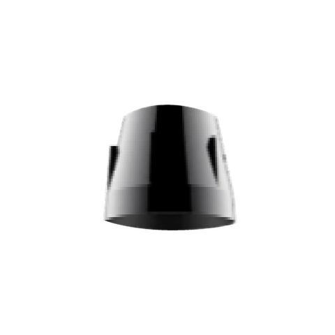 Mặt viền thân nhựa màu đen cho đèn Spotlight KC1 Simon N0424-0433