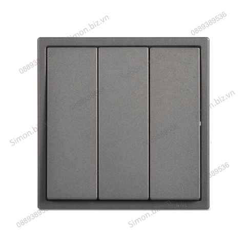 Module công tắc ba 1 chiều màu Xám (Grey) Simon i7 701031-61