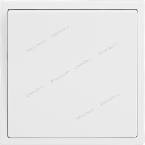 Module công tắc đơn 1 chiều lắp đế chuẩn vuông màu trắng Simon i7 701011