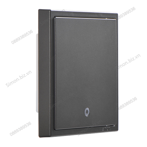 Module  Nút nhấn đơn có đèn LED màu Xám Simon 70E117-61