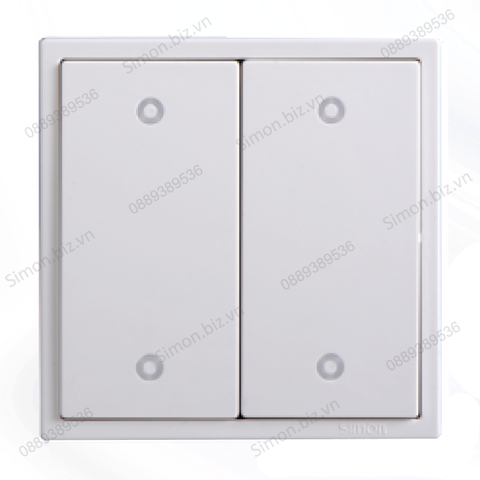 Module Nút nhấn bốn 12V có đèn LED cho hện thống nhà thông minh RCU Simon i7 70E147