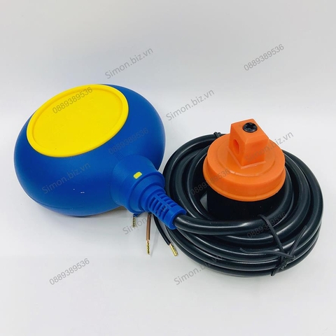 Công tắc phao điện chống tràn và chống cạn kín nước Cáp dây 3m Siron SR-FSW-T-3M