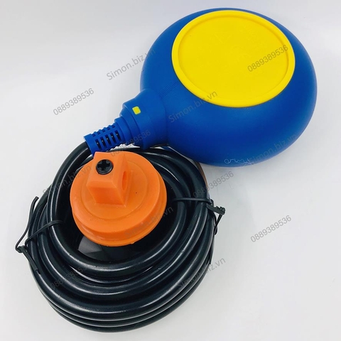 Công tắc phao điện chống tràn và chống cạn kín nước Cáp dây 5m Siron SR-FSW-T-5M