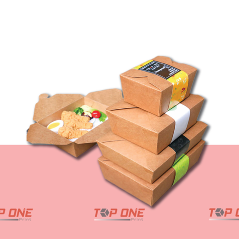 Hộp giấy đựng thức ăn