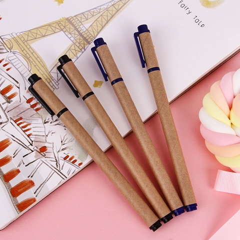 BÚT BI GEL GIẤY KRAFT PHONG CÁCH VINTAGE T.CRAFT HOUSE