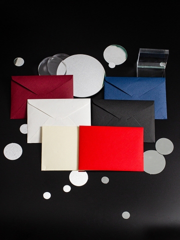 SET 5 BAO THƯ CAO CẤP VÂN VẢI LANH 12.5 x 17.5CM NHIỀU MÀU SẮC PHONG CÁCH CỔ ĐIỂN T.CRAFT HOUSE