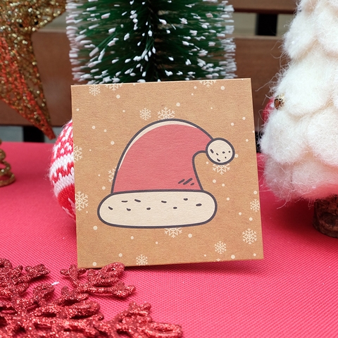 COMBO THIỆP IN VÀ BAO THƯ CHỦ ĐỀ GIÁNG SINH THEO PHONG CÁCH VINTAGE T.CRAFT HOUSE