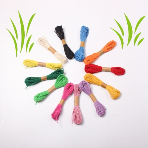 SET 12 MÀU DÂY THỪNG ĐỦ MÀU SẮC SIÊU CHẤT TRANG TRÍ HOẶC LÀM PHỤ KIỆN HANDMADE T.CRAFT HOUSE