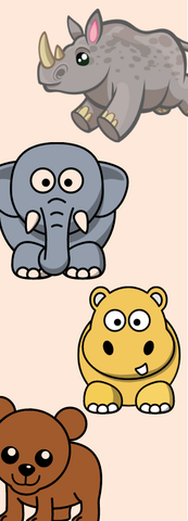 BOOKMARK NAM CHÂM/KẸP NAM CHÂM 2.5x7cm ĐÁNH DẤU TRANG SÁCH HANDMADE T.CRAFT HOUSE – ĐỘNG VẬT