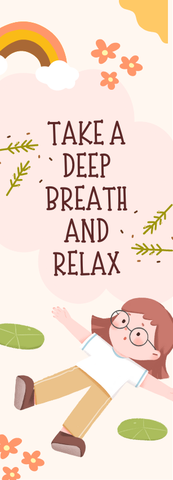 BOOKMARK NAM CHÂM/KẸP NAM CHÂM 2.5X7cm ĐÁNH DẤU TRANG SÁCH HANDMADE T.CRAFT HOUSE – TAKE A BREAK