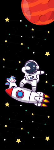 BOOKMARK NAM CHÂM/KẸP NAM CHÂM 2.5X7cm ĐÁNH DẤU TRANG SÁCH HANDMADE T.CRAFT HOUSE – HÀNH TINH  