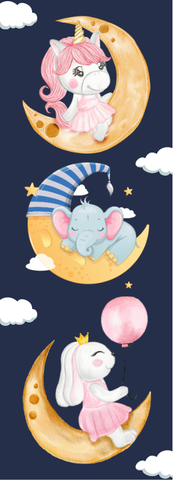 BOOKMARK NAM CHÂM/KẸP NAM CHÂM 2.5X7cm ĐÁNH DẤU TRANG SÁCH HANDMADE T.CRAFT HOUSE – UNICORN