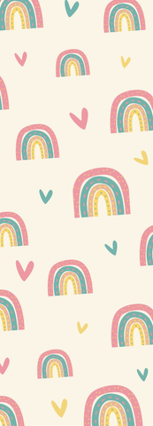 BOOKMARK NAM CHÂM/KẸP NAM CHÂM 2.5X7cm ĐÁNH DẤU TRANG SÁCH HANDMADE T.CRAFT HOUSE – CẦU VỒNG