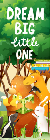 BOOKMARK NAM CHÂM/KẸP NAM CHÂM 2.5X7cm ĐÁNH DẤU TRANG SÁCH HANDMADE T.CRAFT HOUSE – DREAM