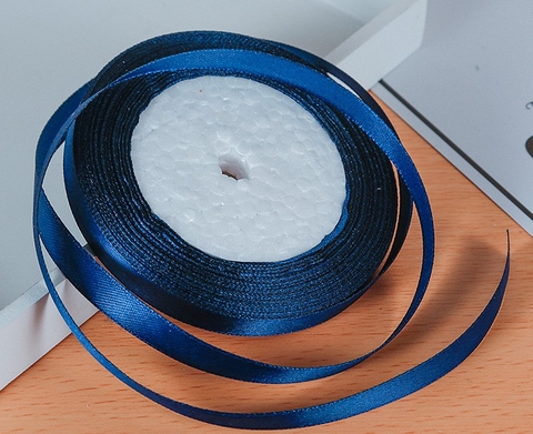 RUY BĂNG LỤA TRƠN BẢN RỘNG 1CM ĐỦ MÀU SẮC T-CRAFT