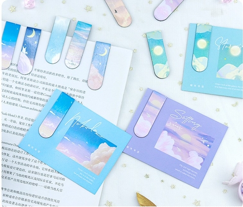 BOOKMARK/ KẸP SÁCH NAM CHÂM CHỦ ĐỀ THIÊN NHIÊN LÃNG MẠN T.CRAFT HOUSE