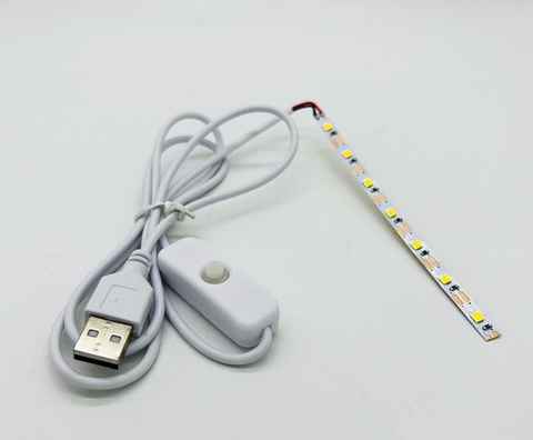 DÂY ĐÈN LED USB 5V RỘNG 5MM NHIỀU KÍCH THƯỚC TRANG TRÍ T.CRAFT HOUSE