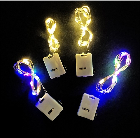 DÂY ĐÈN LED TRANG TRÍ, ĐÈN ĐOM ĐÓM DÙNG PIN 3 CHẾ ĐỘ 2M DÙNG ĐỂ DECOR, CHỤP ẢNH SẢN PHẨM T.CRAFT HOUSE