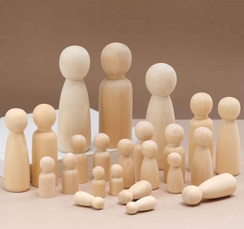 MÔ HÌNH GỖ MINI FINGER TỰ NHIÊN DECOR TRANG TRÍ PHONG CÁCH MINIMALIST T.CRAFT HOUSE