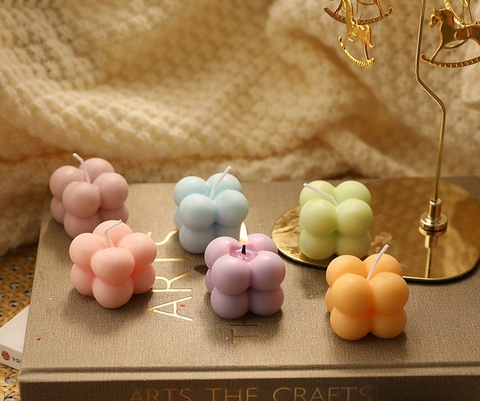 KHUÔN SILICON LOẠI 1 CAO CẤP LÀM SÁP THƠM, RESIN,THẠCH CAO, XÀ PHÒNG HÌNH RUBIK MINI T.CRAFT HOUSE