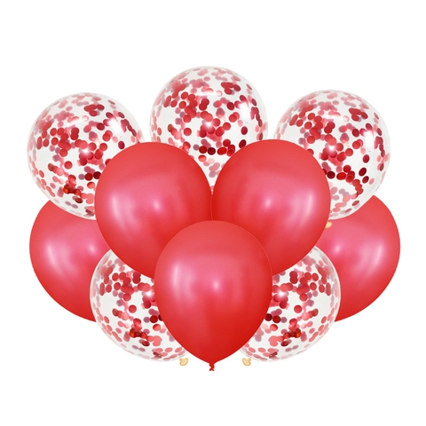 SET 10 BONG BÓNG 12 INCH SIÊU ĐẸP ĐỦ MÀU TRANG TRÍ TIỆC/ SINH NHẬT T-CRAFT