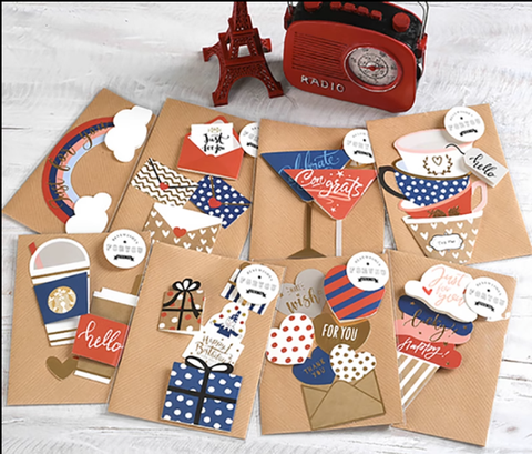 THIỆP IN 2D JUST FOR YOU NHIỀU HÌNH ẢNH ĐÁNG YÊU T.CRAFT HOUSE