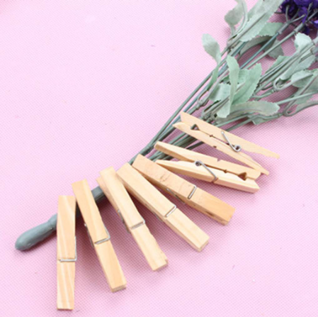 SET 25 KẸP GỖ KÍCH THƯỚC 3.5x0.7cm ĐA NĂNG, TIỆN DỤNG T.CRAFT HOUSE-NVLG