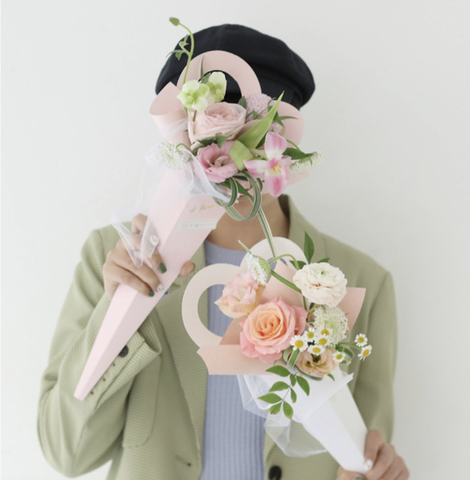 SET 5 TÚI ĐỰNG HOA ỐC QUẾ TRÁI TIM STYLE HÀN QUỐC – QUÀ TẶNG THIẾT KẾ ĐỘC ĐÁO T.CRAFT HOUSE