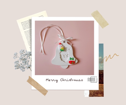 BỘ QUÀ TẶNG THẠCH CAO THƠM HANDMADE HÌNH QUẢ CHUÔNG KÈM TINH DẦU 3ML NHIỀU MÙI T-CRAFT