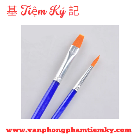 Cọ vẽ đầu dẹp tròn