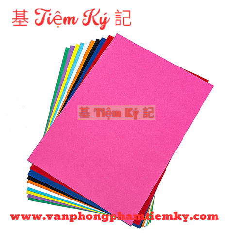 Bìa nhiều màu A4 xấp