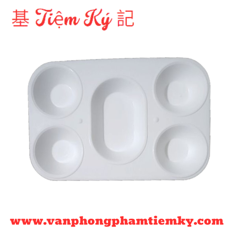 Vỹ pha màu 5 ô nhỏ