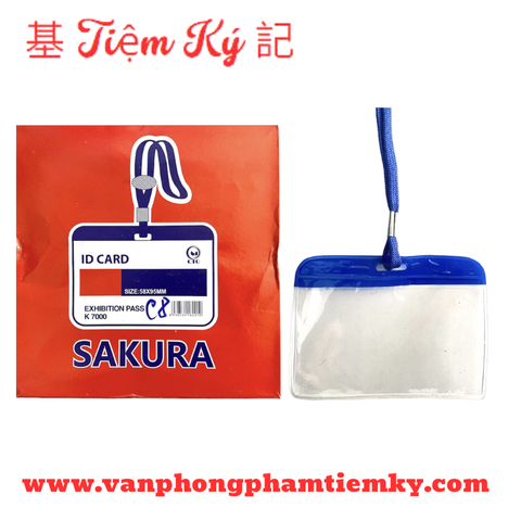 Bảng tên và dây (Sakura) Bộ ( Dây và bảng tên)